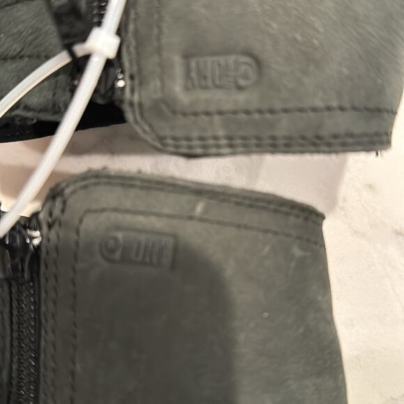 Merrell Tremblant Wedge Bluff Waterpoof Boot Black suede side zip size 9 - Picture 7 of 9